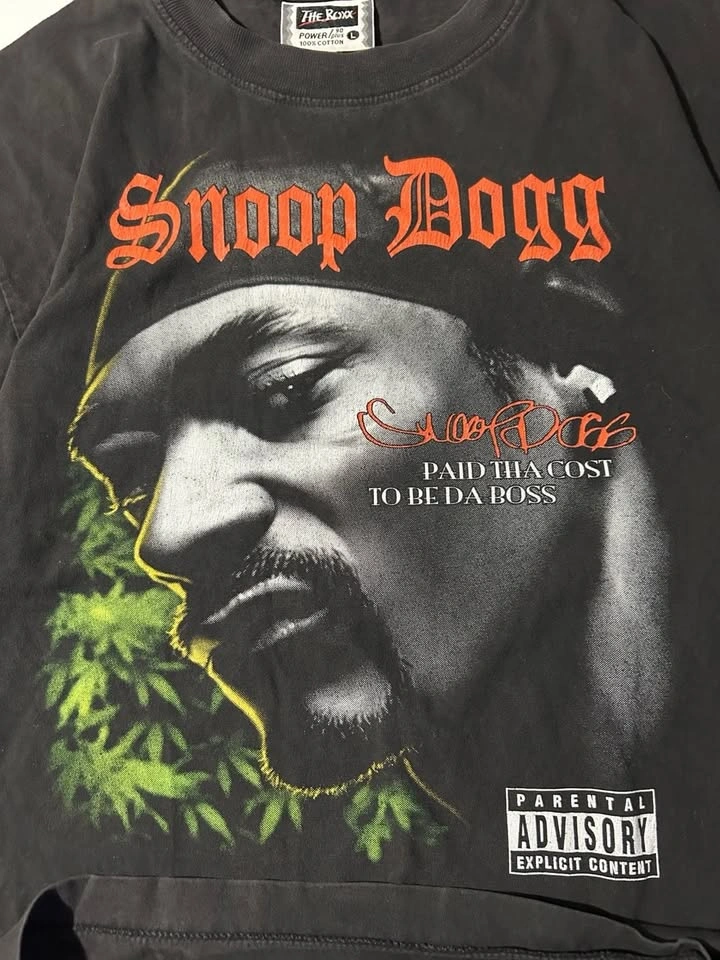 Vintage The Roxx Snoop Dogg Paid Tha Cost To Be Da Boss T-Shirt - photo 3