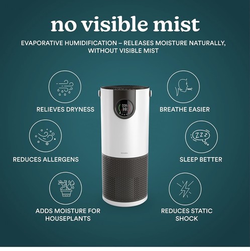 HoMedics 2-in-1 Cool Mist Humidifier & Air Purifier - photo 3
