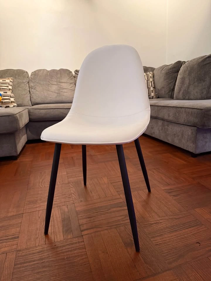 White Dining Table Chairs - photo 3