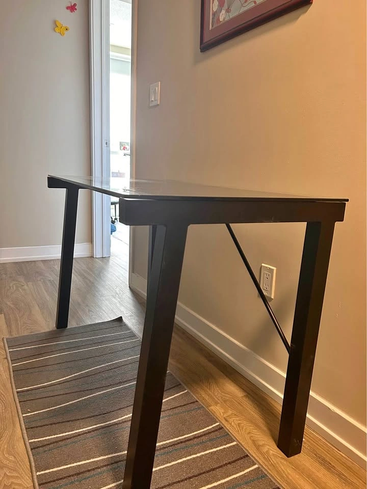 Glass and Metal Desk NEED GONE ASAP