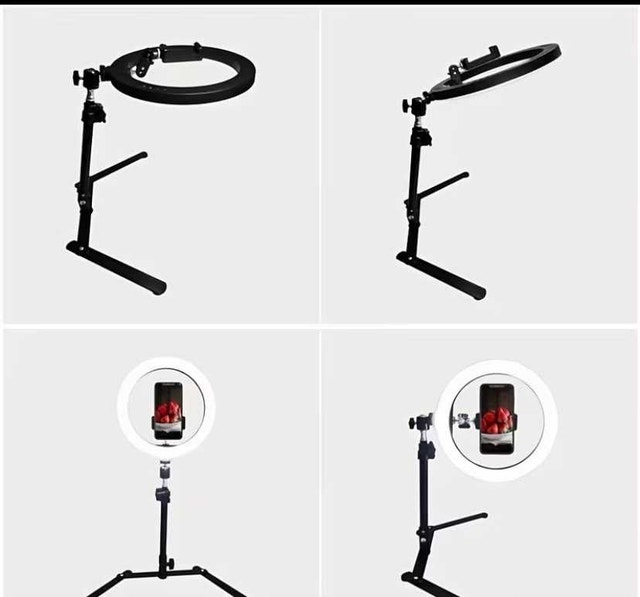 Ring light with stand & phone holder - photo 5