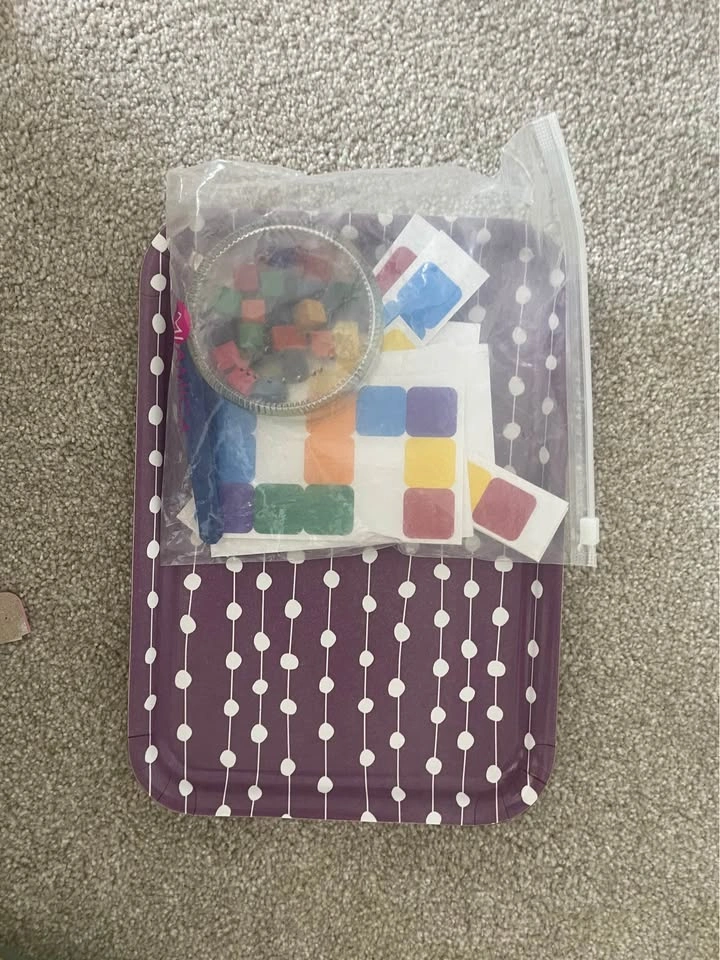 Montessori fine motor game / letters, shapes, numbers and colour - photo 3