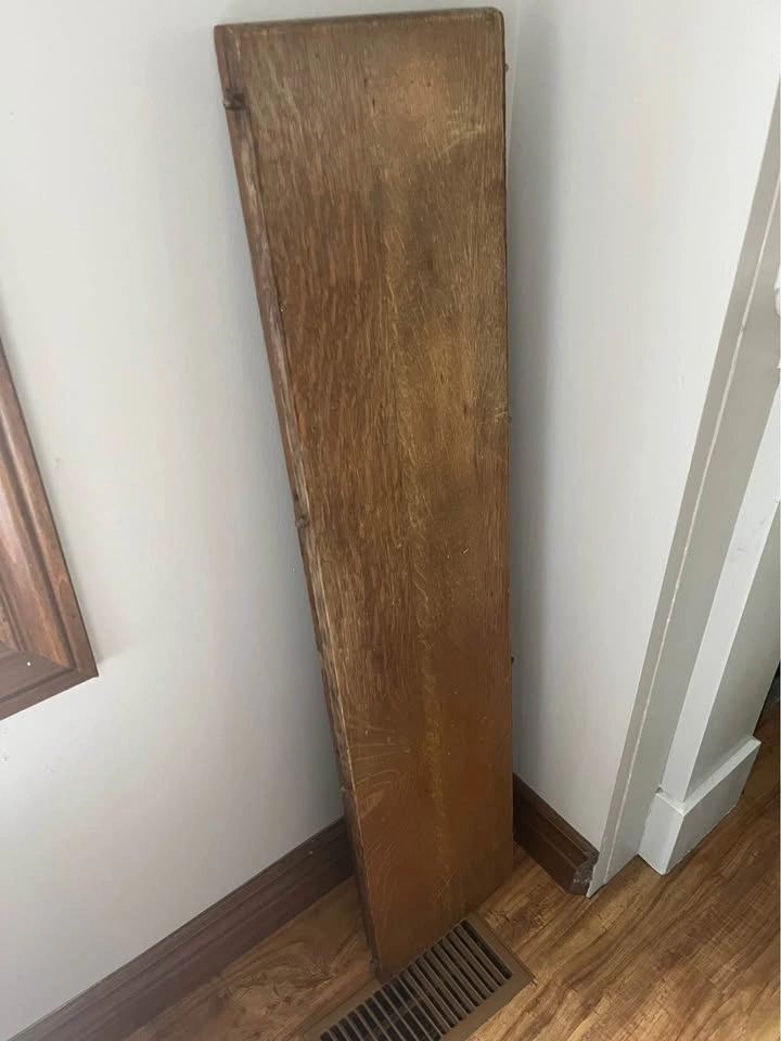 Wooden drop-leaf table - photo 3