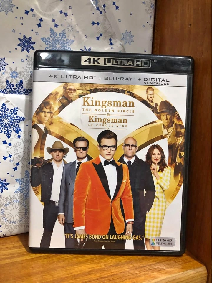 Kingsman: The Golden Circle, 4K & Blu-Ray