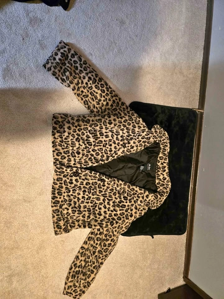 Me Jane Cheetah Print Jacket