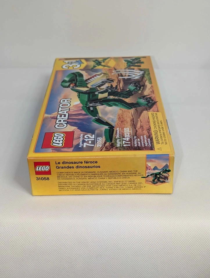 LEGO Creator 3-in-1 Mighty Dinosaurs 31058. Unopened box 2017 - photo 5