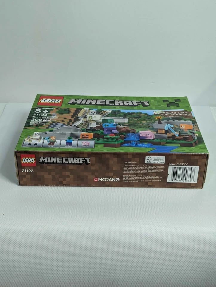 LEGO Minecraft The Iron Golem 21123. Brand new in box from 2016 - photo 4