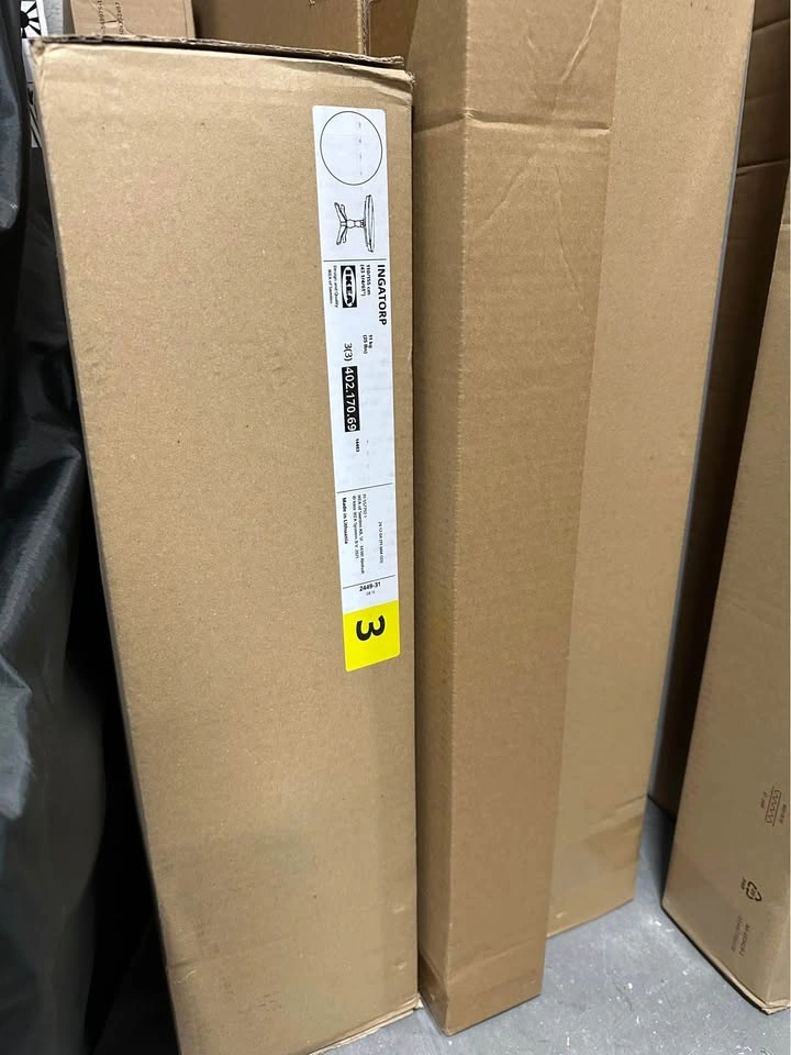NEW IN BOX - INGATORP Extendable Table + 4 HAUGA Chairs - photo 4