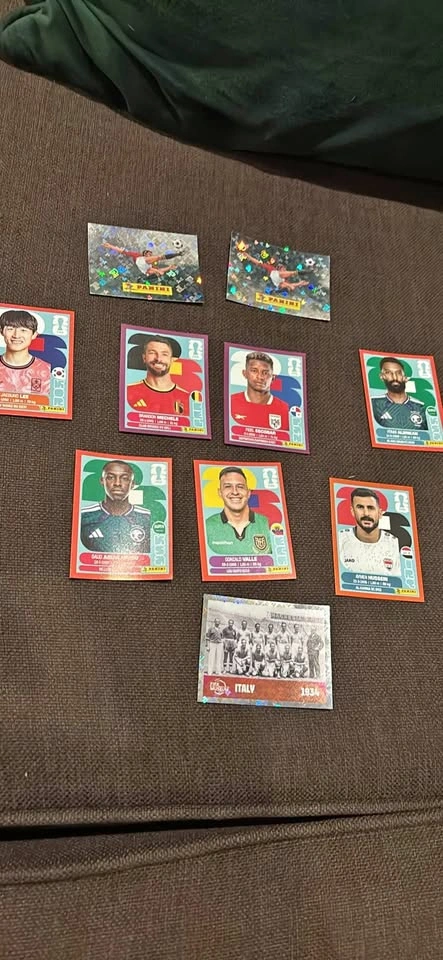 Rare Border 2026 World Cup Panini Stickers