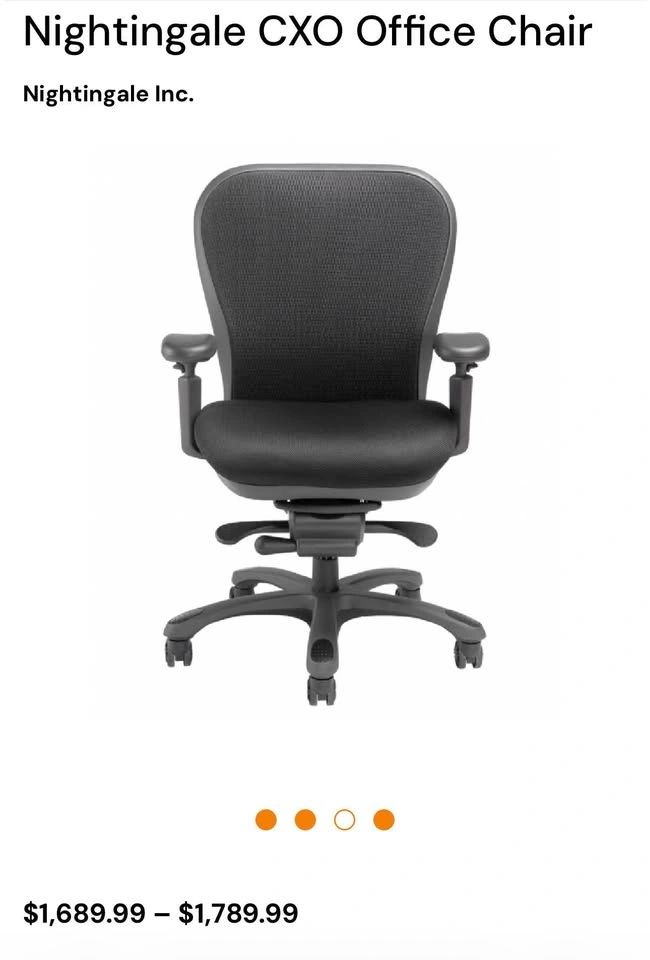 Nightingale CXO Ergonomic Office Chair – Excellent Condition - photo 4