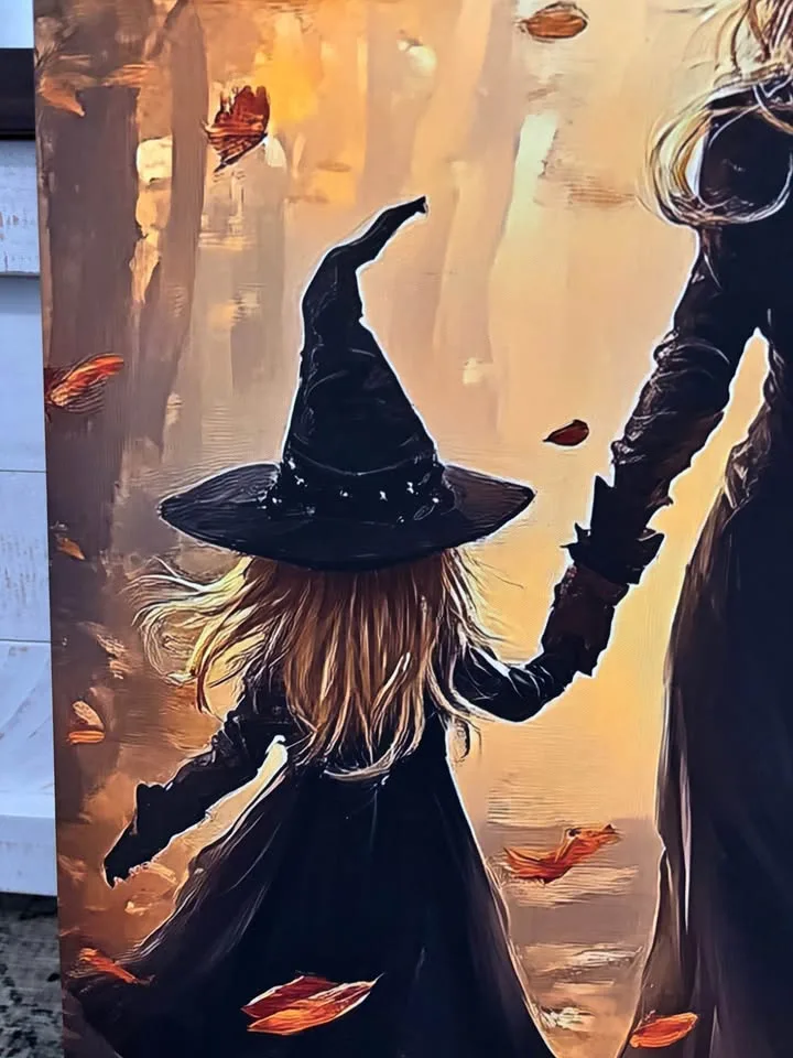 Witch Canvas Wall Art-Ready To Hang image indicator(2)