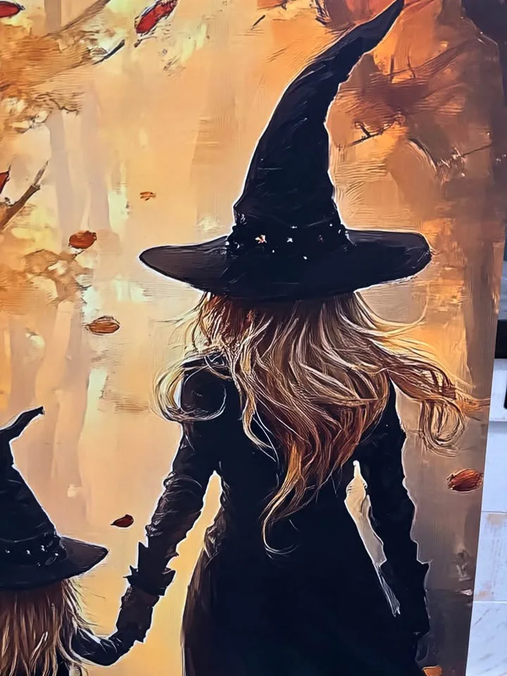 Witch Canvas Wall Art-Ready To Hang image indicator(3)