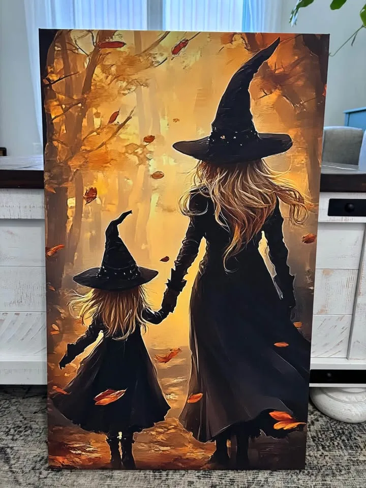 Witch Canvas Wall Art-Ready To Hang image indicator(7)