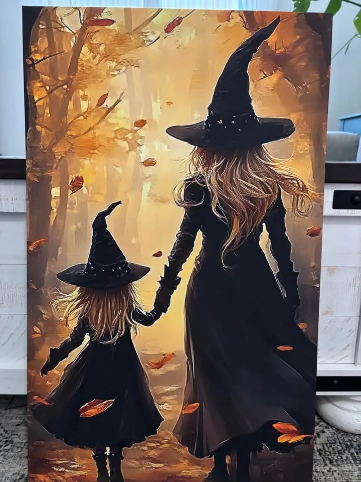 Witch Canvas Wall Art-Ready To Hang image indicator(8)