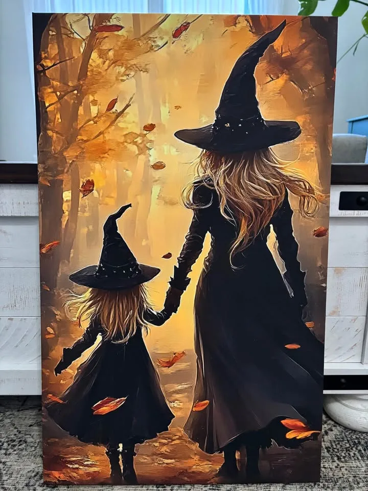 Witch Canvas Wall Art-Ready To Hang image indicator(10)