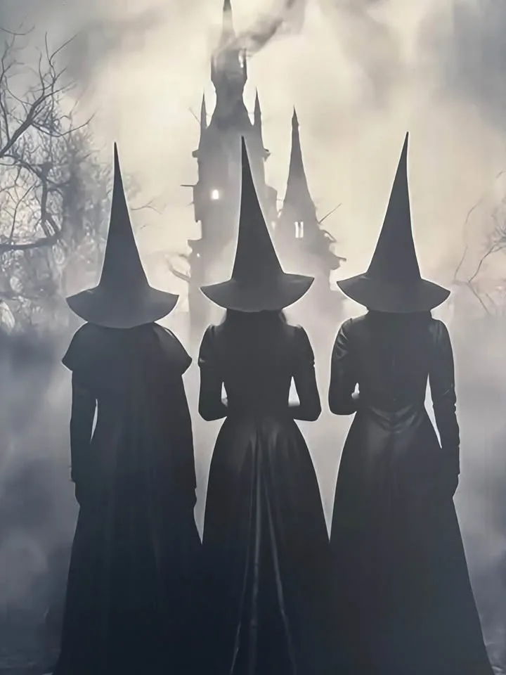 Amazing Three Witches Canvas Wall Art Ready To Hang image indicator(2)