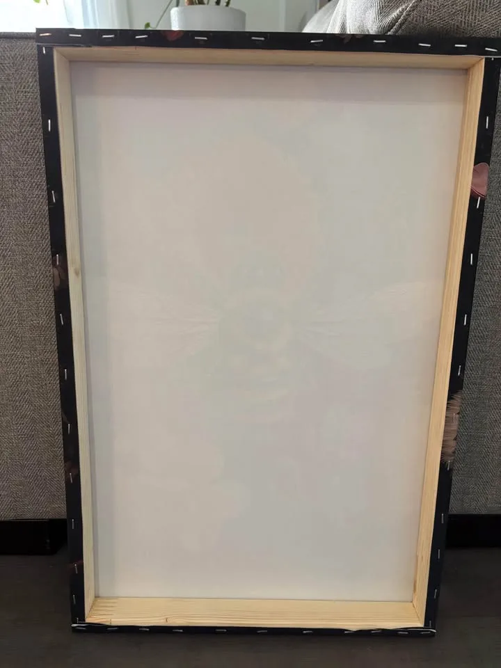 Beautiful Floral Bee Canvas Wall Art image indicator(5)