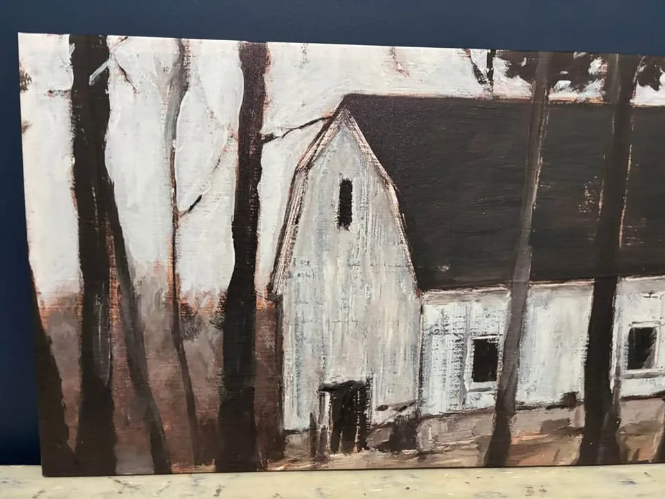 Rustic Barn In Woods Canvas Wall Art image indicator(3)