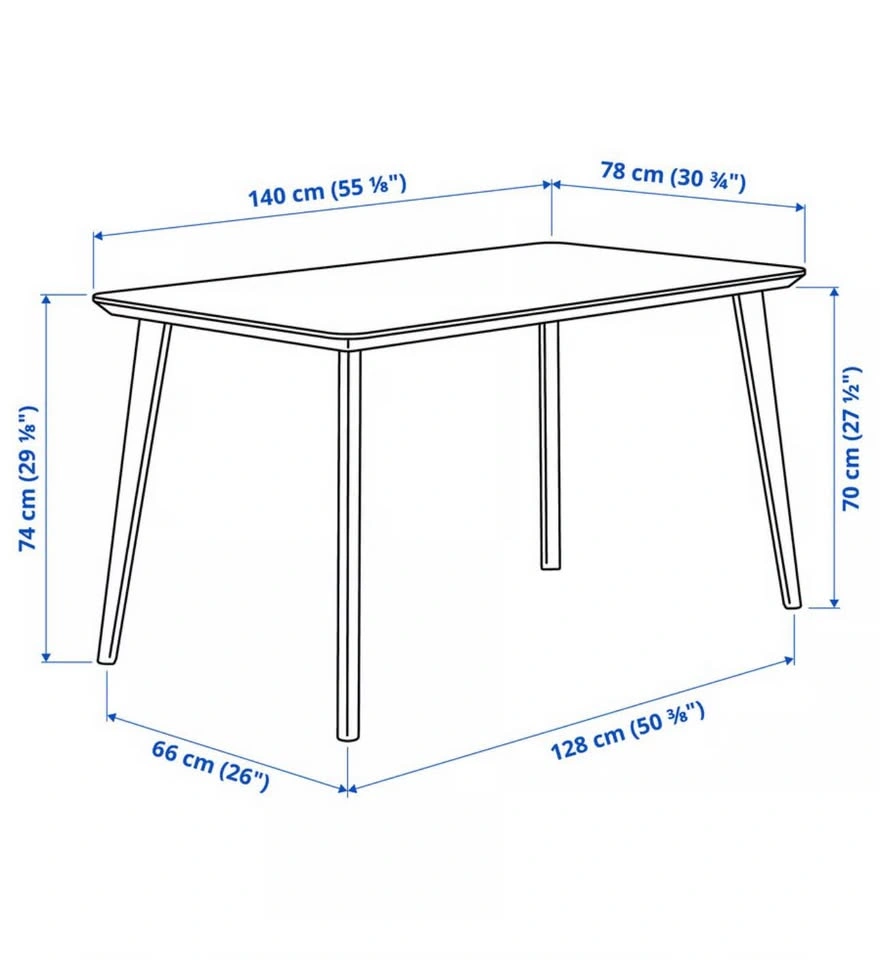 Ikea LISABO table - photo 3