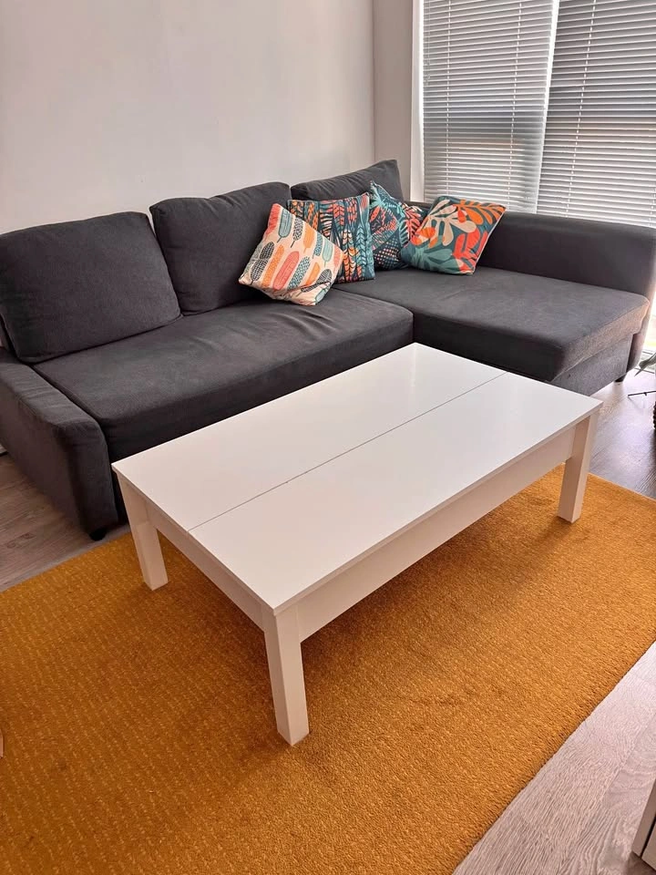 IKEA Adjustable White Coffee Table