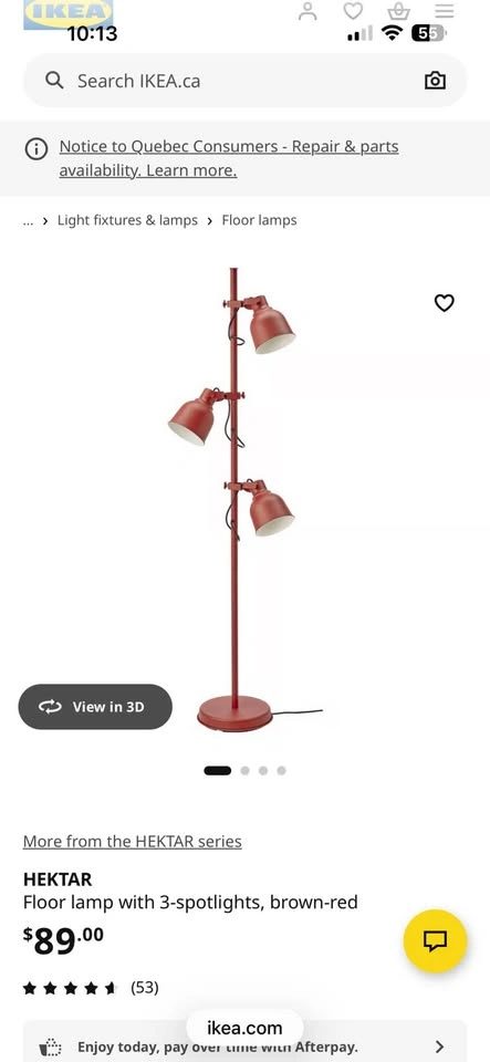 IKEA HEKTAR Floor Lamp - photo 2