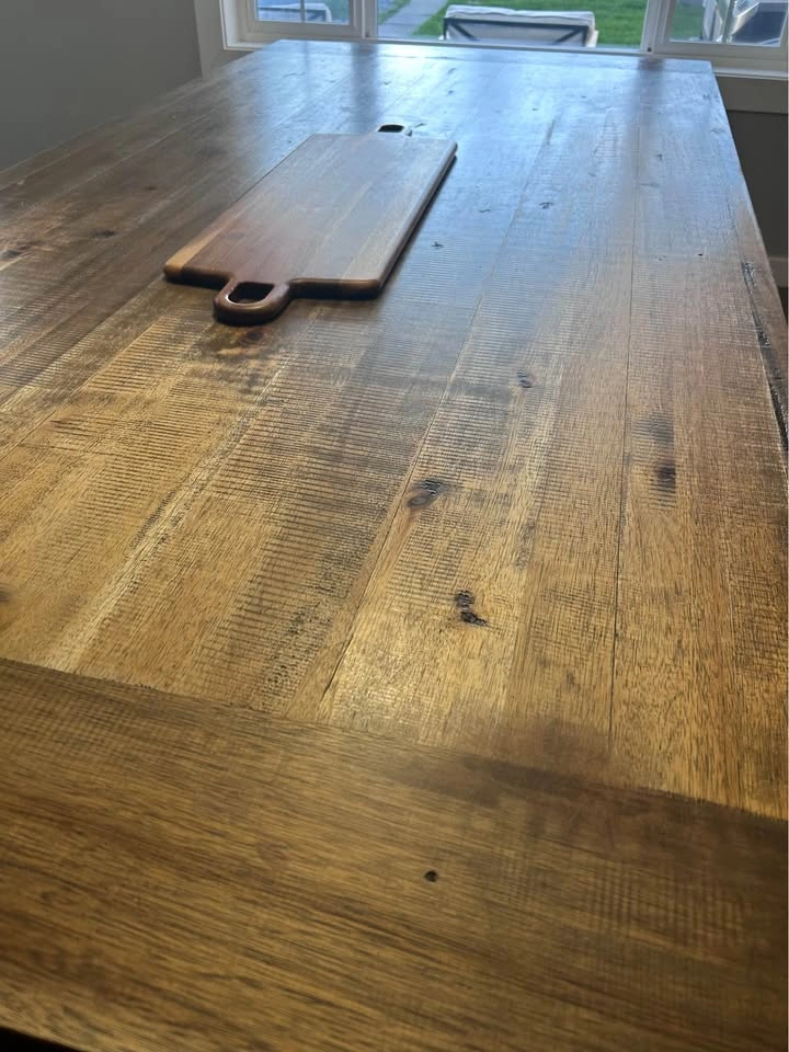 72” Wood Dining Table - photo 2