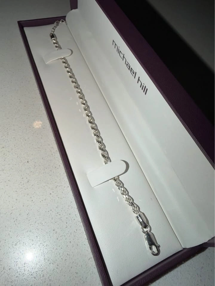 Michael Hill Sterling Silver Rope Bracelet - photo 2