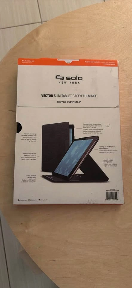 Solo New York iPad Pro 10.5” VECTOR slim case - photo 3