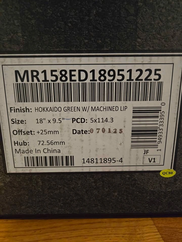 18" motegi tsubaki rims - photo 3