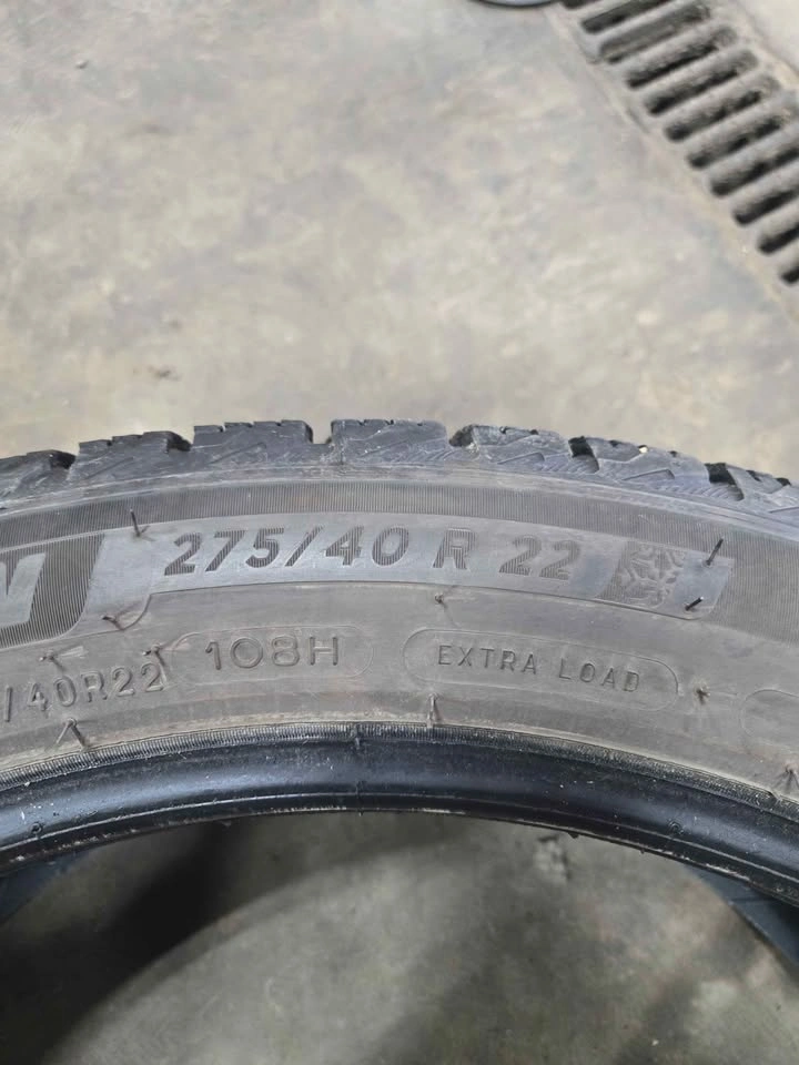 2x 275/40r22 Michelin X-Ice Snow SUV Tires - photo 3