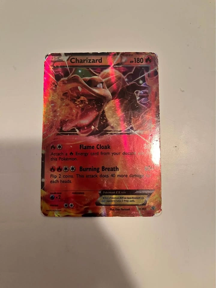 Charizard EX 11/83 Pokemon Card
