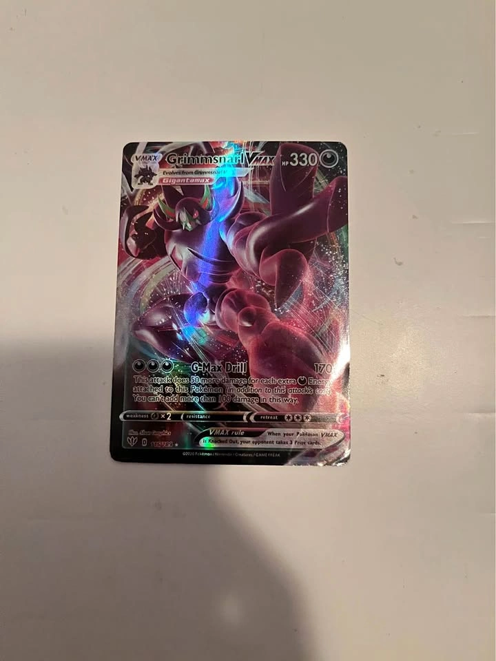 Grimmsnarl VMAX 115/189 Pokemon Card