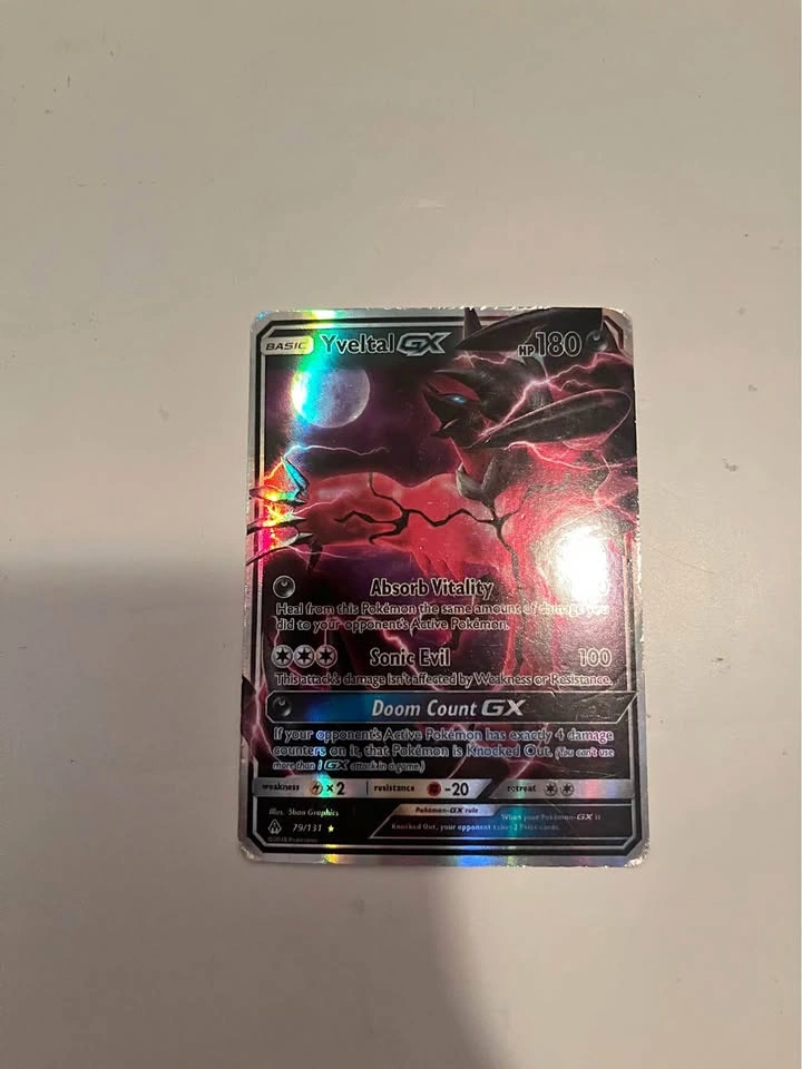 Yveltal GX 79/131 Pokemon Card