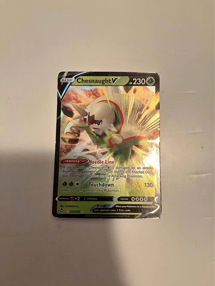 Chesnaught V 015/195 Pokemon Card