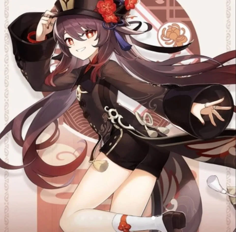 Hu Tao cosplay genshin image indicator(9)