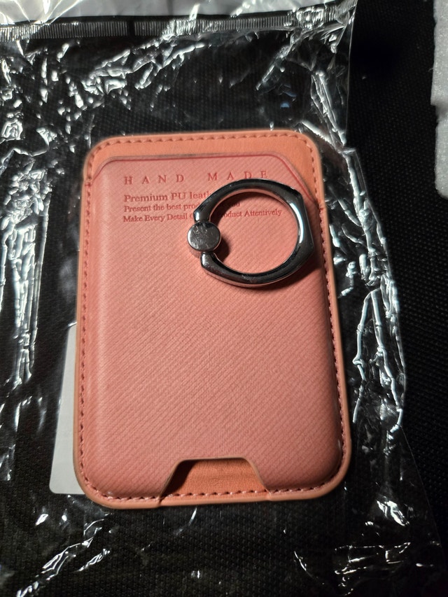 FREE Magnetic Card Holder with Finger Ring (MagSafe Compatible)
