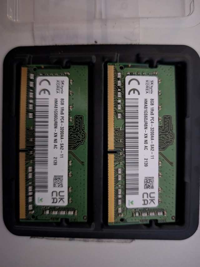 SK Hynix 2x8GB (16GB) DDR4-3200 SO-DIMM Laptop RAM