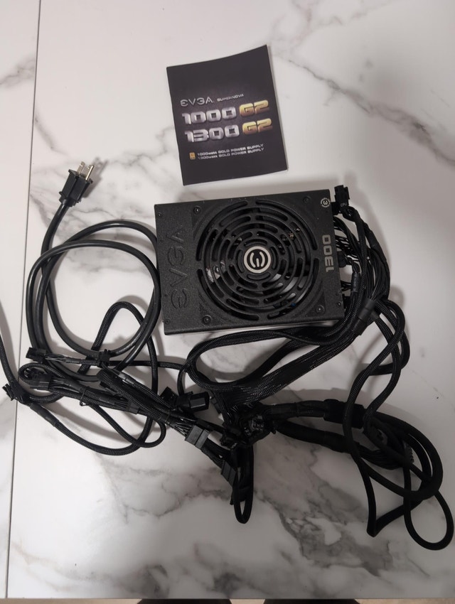 EVGA SuperNOVA 1300 G2 1300W PSU - 80+ Gold, Fully Modular