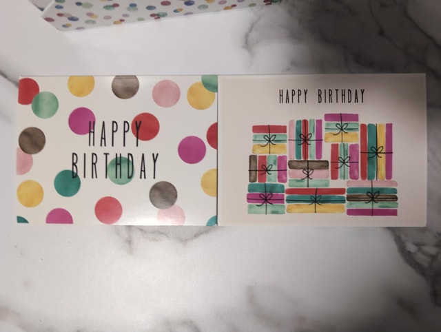 Sweetzer & Orange Birthday Cards - Set of 50 Assorted, Brand New