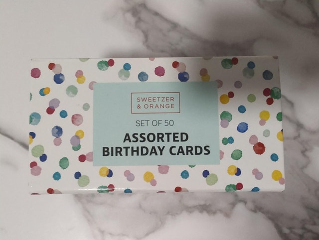 Sweetzer & Orange Birthday Cards - Set of 50 Assorted, Brand New - photo 2