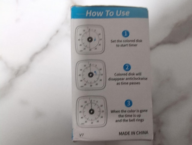Yunbaoit Digital Visual Timer - Countdown Timer for Study, Class - photo 3