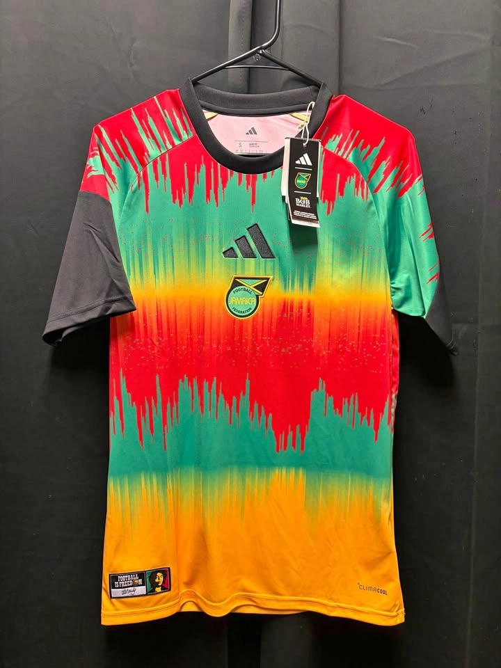 Jamaica 26 X Bob Marley Home Pre Match Jersey