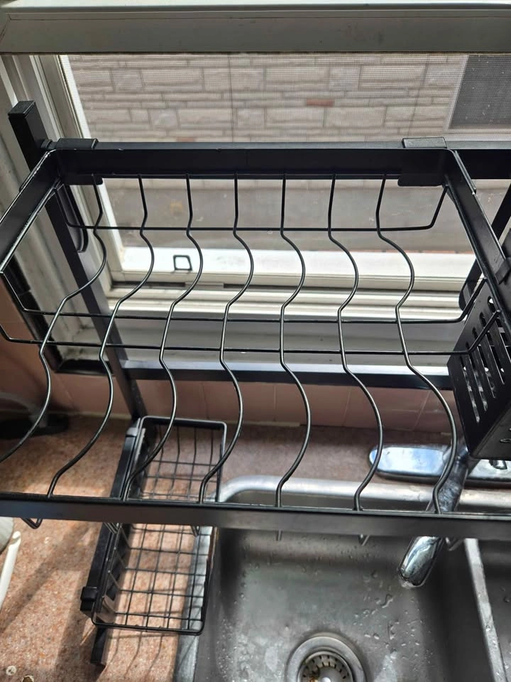 Over the sink dish drying rack - photo 5