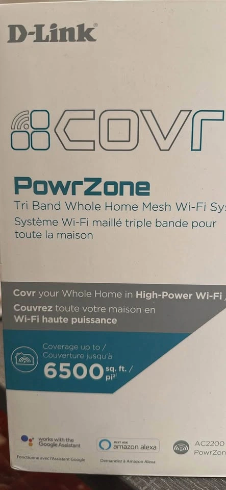 D-link COVR PowerZone Tri band whole home mesh wifi system - photo 2