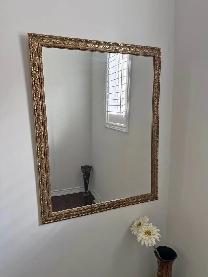 Gold Framed Wall Mirror