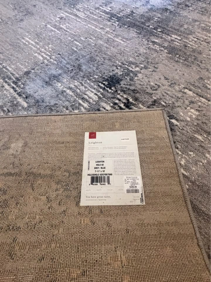 Leighton Grey Blue Rug - photo 5