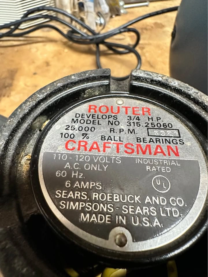 Craftsman Router - photo 2