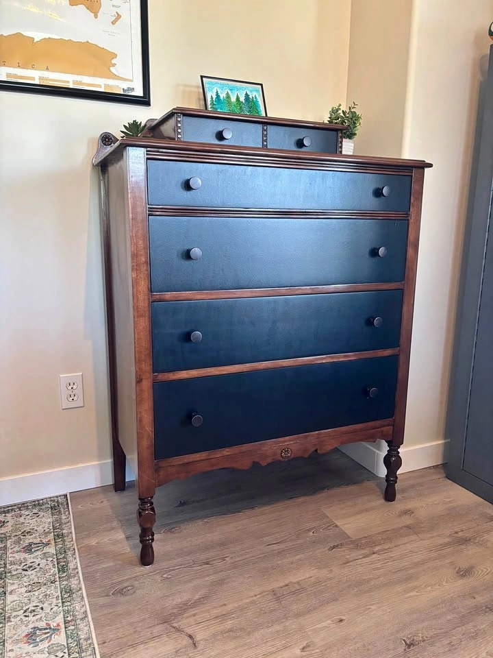 Circa 1890-1925’s Stunning Antique Tall Dresser