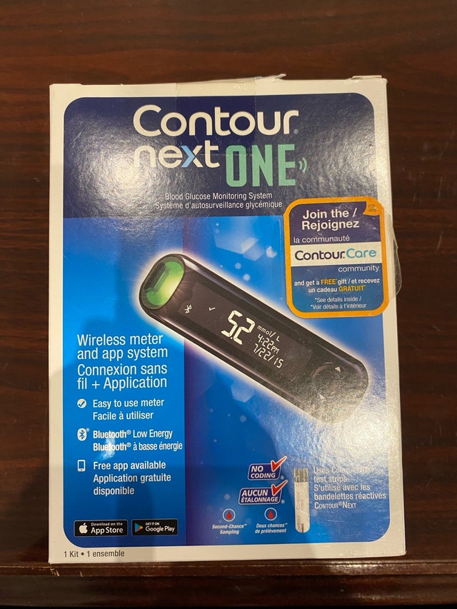 Brand New Contour Next One Blood Glucose Monitoring System
