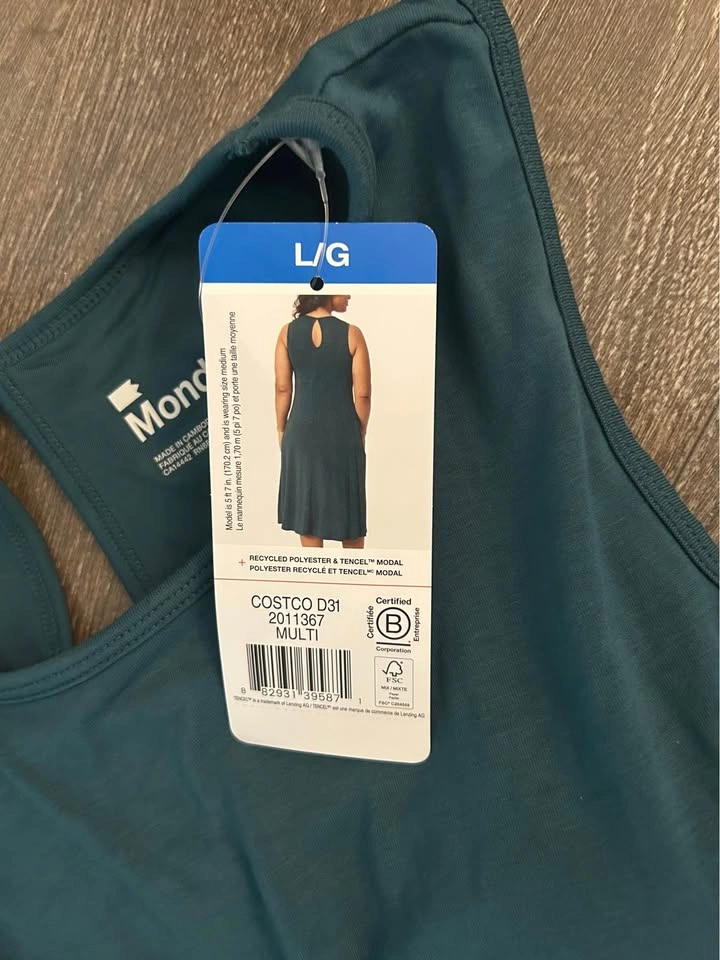 Mondetta Sleeveless Dress Size Large - photo 4
